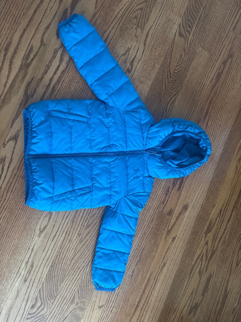 Blue under armour jacket